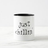 gewoon de mok van de koffie van chillin (Midden)