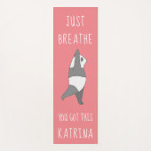 Gewoon de Panda Yoga Mat (Voorkant)