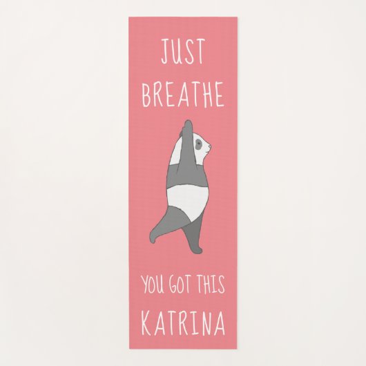 Gewoon de Panda Yoga Mat (Voorkant)