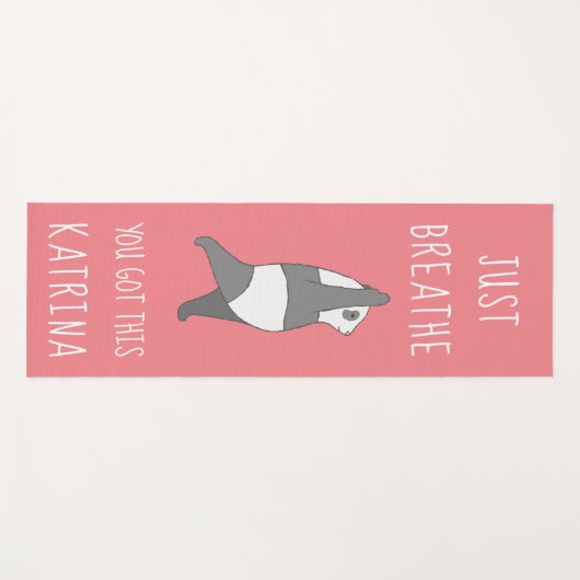 Gewoon de Panda Yoga Mat (Voorkant (horizontaal))
