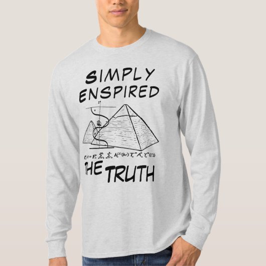 Gewoon de waarheid inspireerde t-shirt (Voorkant)