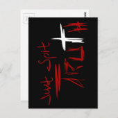 Gewoon de Waarheid spuiten Briefkaart (Voorkant / Achterkant)