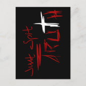 Gewoon de Waarheid spuiten Briefkaart (Voorkant)