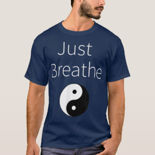Gewoon de Yin Yang Spirituele Yoga Workout T T-shirt