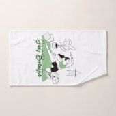 Gewoon de Yoga Meditation Pose afbreken Bad Handdoek (Handdoek)