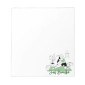 Gewoon de Yoga Meditation Pose afbreken Notitieblok (Voorkant)