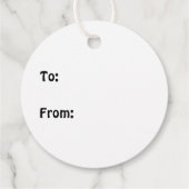 Gewoon de Zest Cute Kawaii Lemon Bedankjes Labels (Achterkant)