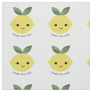 Gewoon de Zest Cute Kawaii Lemon Stof