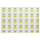 Gewoon de Zest Cute Kawaii Lemon Stof (Fat Quarter)