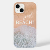 Gewoon de zomervakantiestrand weer omlaag halen Case-Mate iPhone case (Achterkant)