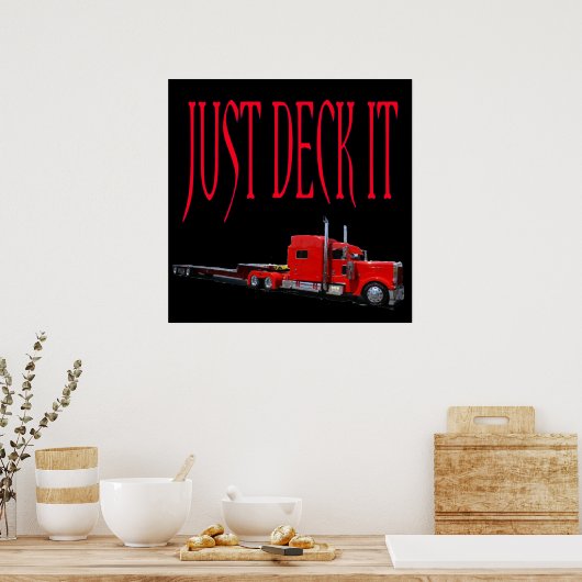 Gewoon decoderen poster (Keuken)