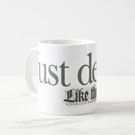 Gewoon dew het koffiemok (Voorkant links)