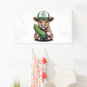 Gewoon Dill with It Koe, Grappige augurk Spandoek (Insitu)