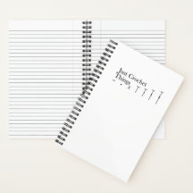 Gewoon dingen haken Notitieboek