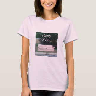 Gewoon divan roze t-shirt dames