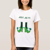 Gewoon doen! Leprechaun Legs en Boots T-shirt (Voorkant)