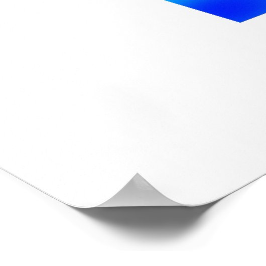 Gewoon dolfijnendierkunst poster (Hoek)