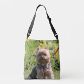 Gewoon donker crossbody tas (Achterkant)