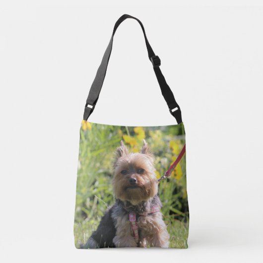 Gewoon donker crossbody tas (Achterkant)