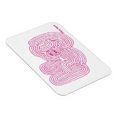 Gewoon doolhof "Hey" doolhof magneet (Rechterzijde)