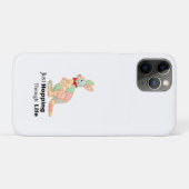 Gewoon door het leven huppelen Kangoeroe ontwerp Case-Mate iPhone Case (Achterkant (horizontaal))