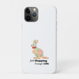 Gewoon door het leven huppelen Kangoeroe ontwerp Case-Mate iPhone Case