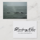 Gewoon door Mini Print Visitekaartje (Voorkant / Achterkant)