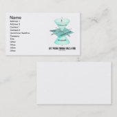 Gewoon door ruimte en tijd gaan (lichtkloon) visitekaartje (Voorkant / Achterkant)