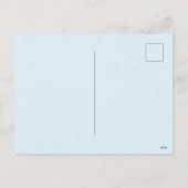 Gewoon door te zwemmen op walvis feestdagenkaart (Achterkant)