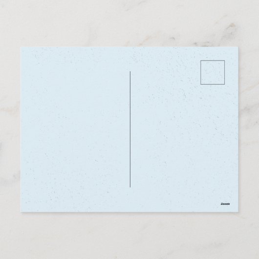 Gewoon door te zwemmen op walvis feestdagenkaart (Achterkant)