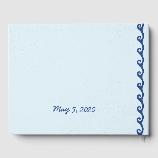 Gewoon door te zwemmen op walvis gastenboek (Achterkant)