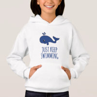 Gewoon door te zwemmen walvis