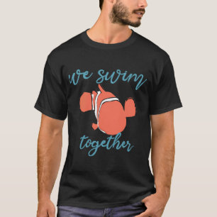 Gewoon Doorgaan Met Zwemmen Illustratie Met Nemo C T-shirt