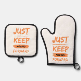 gewoon doorgaan ovenwant & pannenlap set