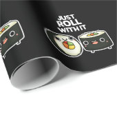 Gewoon doorlopen met het grappige Sushi Roll Pun D Cadeaupapier (Rol Hoek)