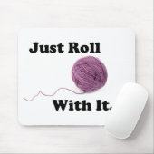 Gewoon doorrollen. muismat (Met muis)