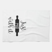 Gewoon doorrollen. | Vleerzak Theedoek (Horizontaal)