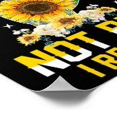 Gewoon dove niet-ruw gehooren in slecht functioner poster (Hoek)