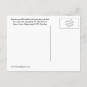 gewoon draaien met de stroom aankondigingskaart (Achterkant)