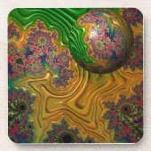 Gewoon drijven door plastic Onderzetters (Voorkant)