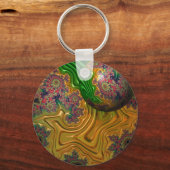 Gewoon drijven met een ronde sleutel sleutelhanger (Voorkant)