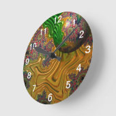 Gewoon drijven met een wandklok (Hoek)