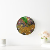 Gewoon drijven met een wandklok (Huis)