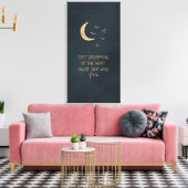 Gewoon dromen canvas afdruk (Insitu (Woonkamer))