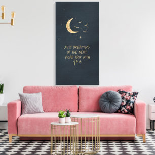 Gewoon dromen canvas afdruk