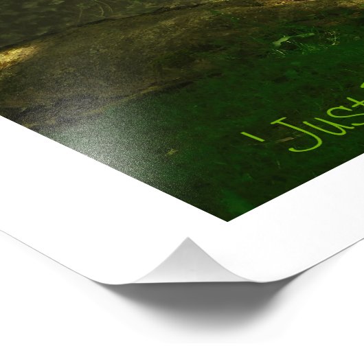 'Gewoon dromen' Foto Afdruk (Hoek)