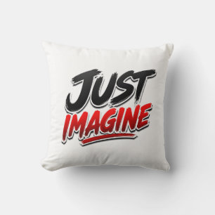 Gewoon Droom Inspirerende Typografie Kussensloop Kussen