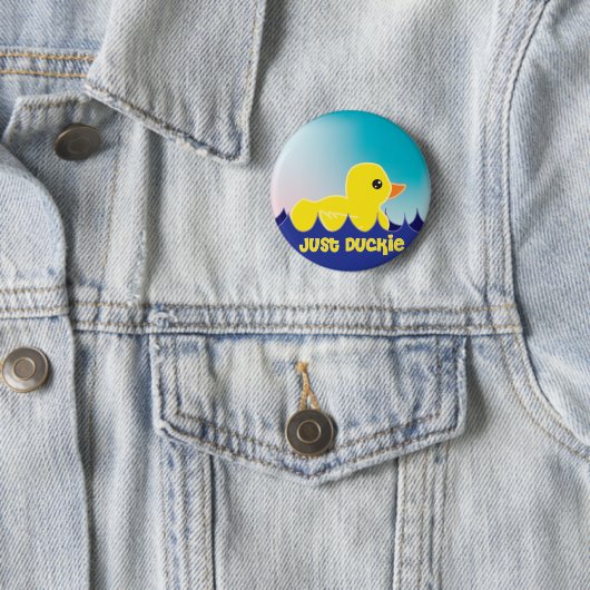 Gewoon Duckie Ronde Button 5,7 Cm (In situ)