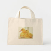 Gewoon Ducky Mini Tote Bag (Voorkant)