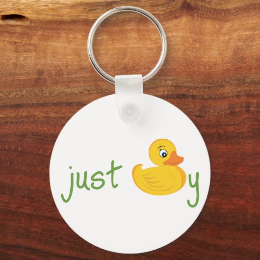 Gewoon Ducky Sleutelhanger (Voorkant)